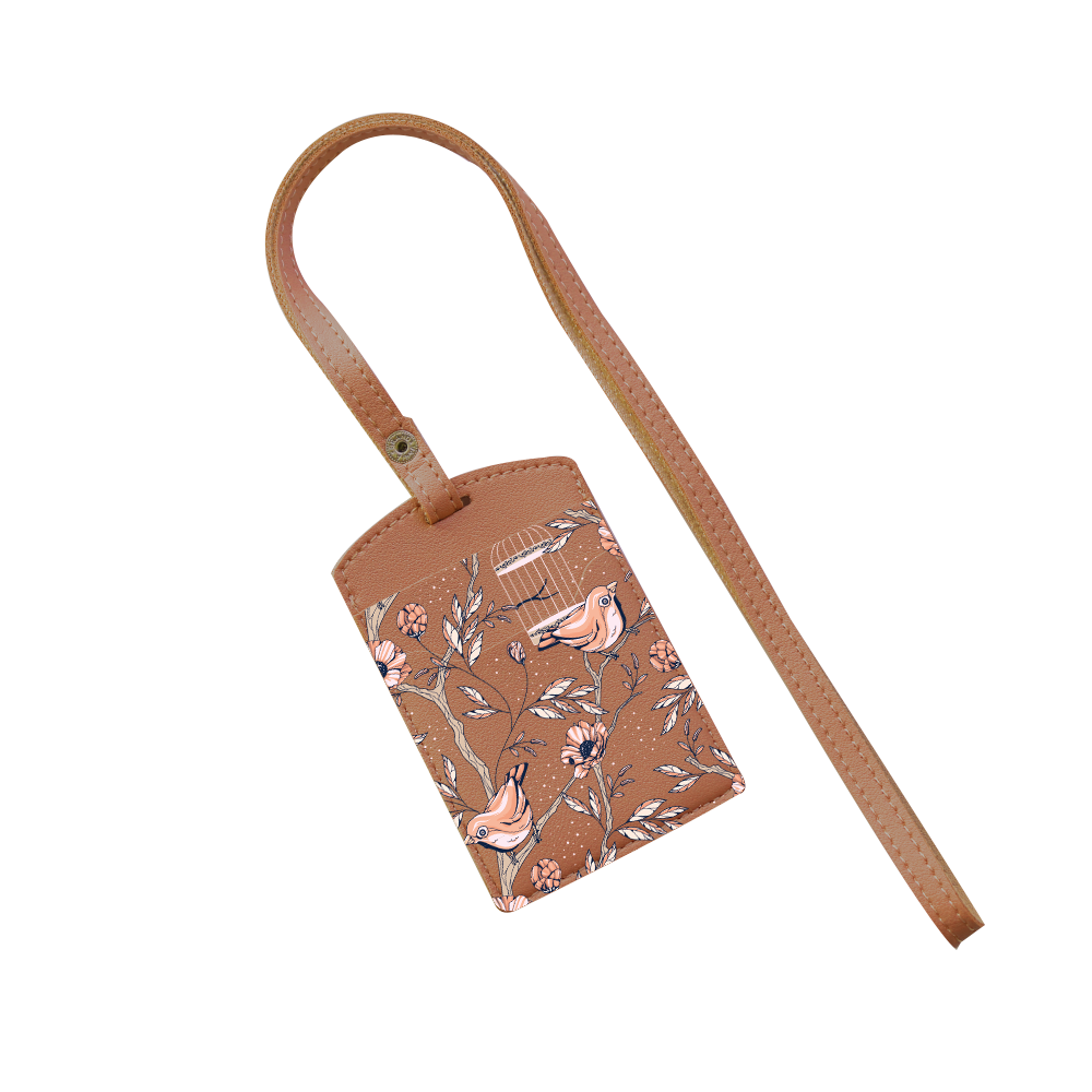 Vegan Leather Lanyard - Lovebird 13.0