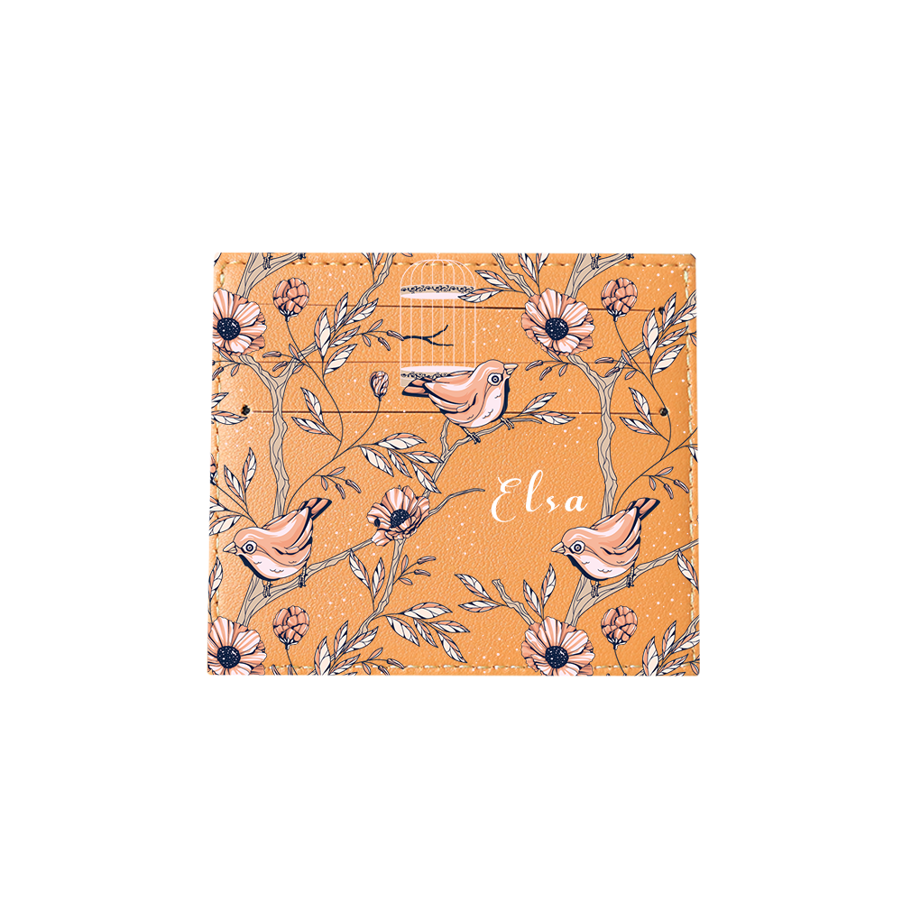 6 Slots Card Holder - Lovebird 13.0