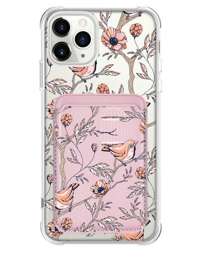 iPhone Magnetic Wallet Case - Lovebird 13.0