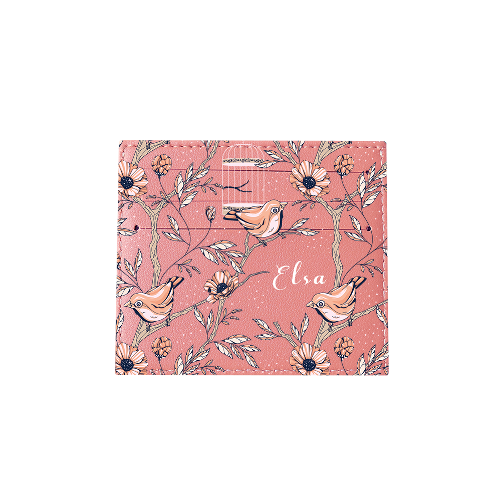 6 Slots Card Holder - Lovebird 13.0