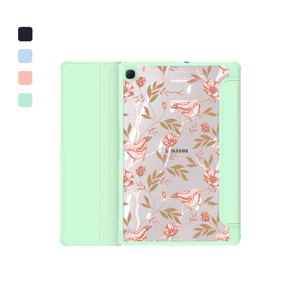 Android Tab Acrylic Flipcover - Lovebird 14.0