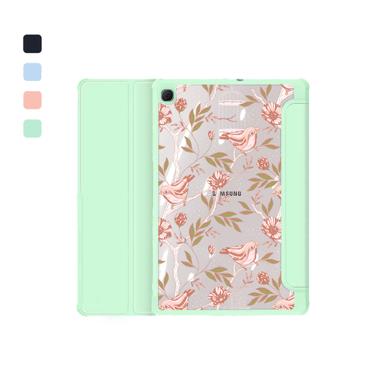 Android Tab Acrylic Flipcover - Lovebird 14.0