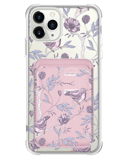 iPhone Magnetic Wallet Case - Lovebird 15.0