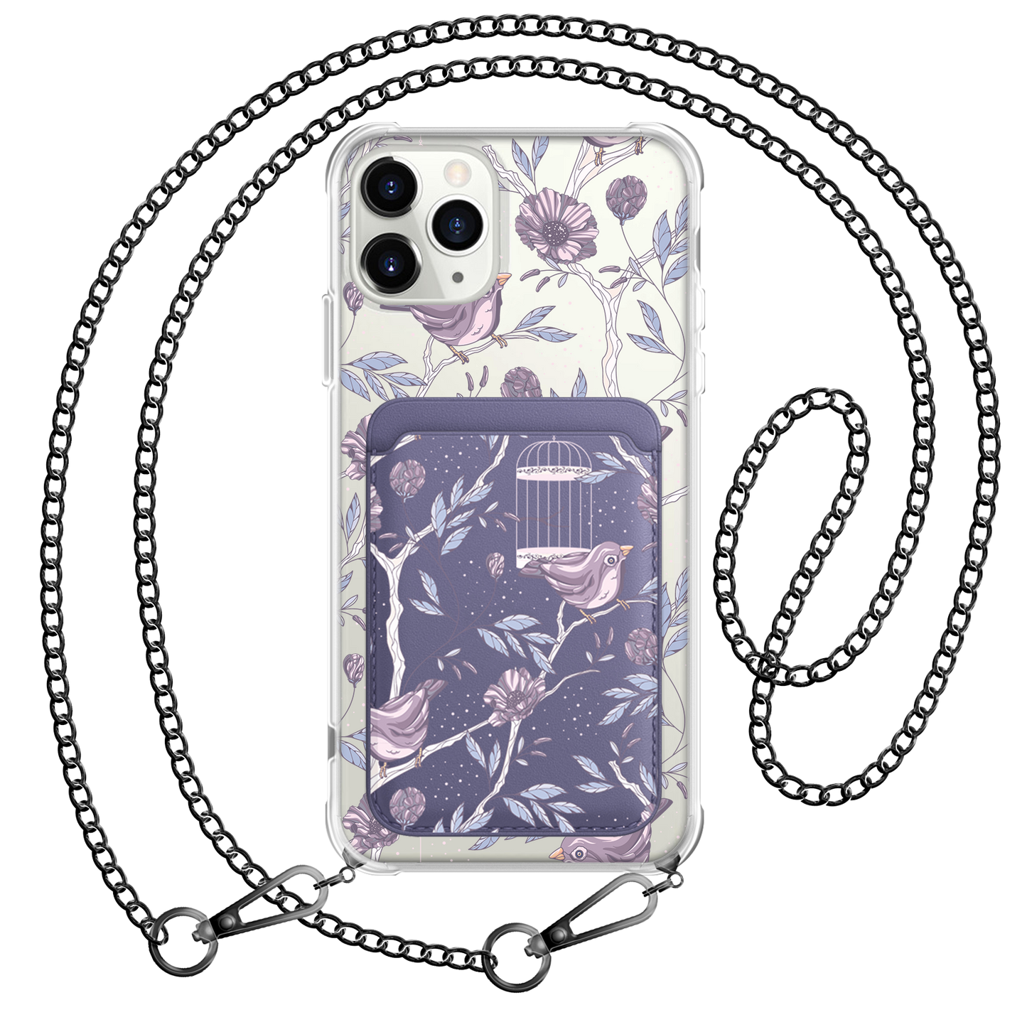 iPhone Magnetic Wallet Case - Lovebird 15.0