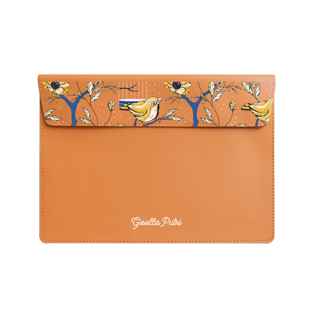 Vegan Leather Sleeve - Lovebird 16.0