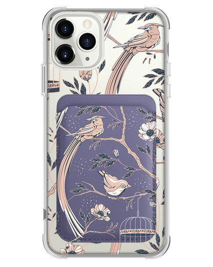 iPhone Magnetic Wallet Case - Lovebird 2.0