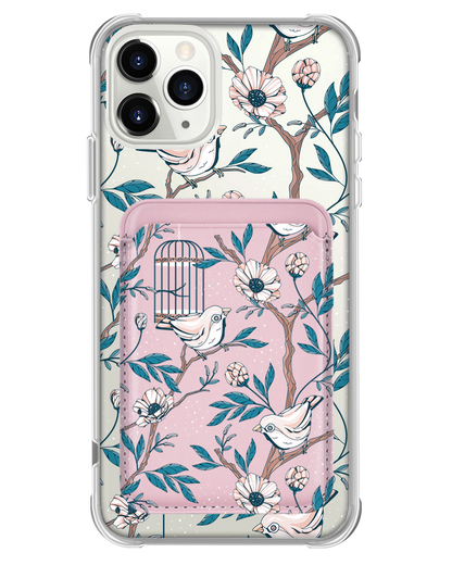 iPhone Magnetic Wallet Case - Lovebird 3.0