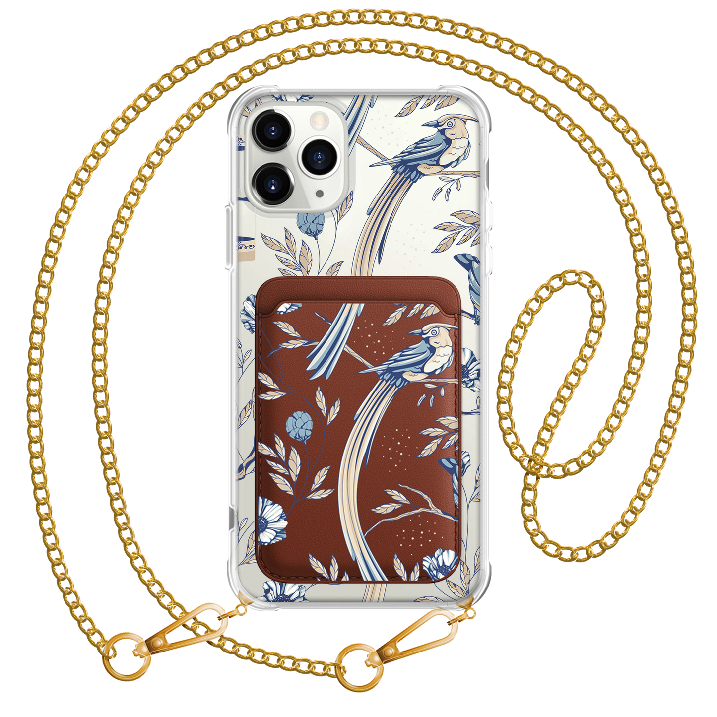 iPhone Magnetic Wallet Case - Lovebird 5.0