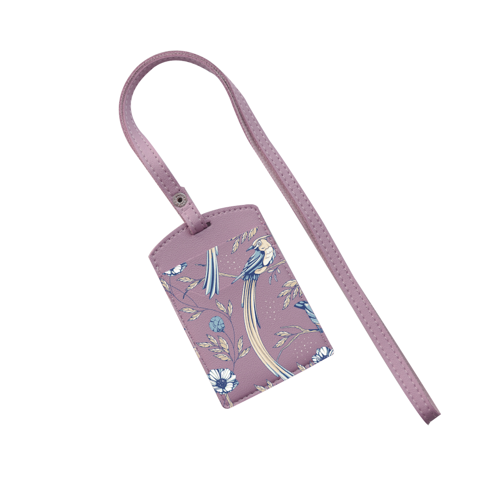 Vegan Leather Lanyard - Lovebird 5.0