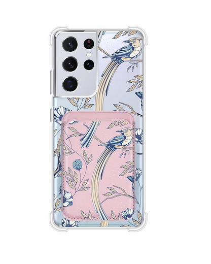 Android Magnetic Wallet Case - Lovebird 5.0