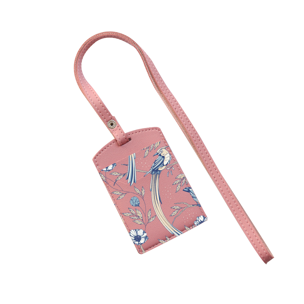 Vegan Leather Lanyard - Lovebird 5.0