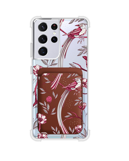 Android Magnetic Wallet Case - Lovebird 6.0