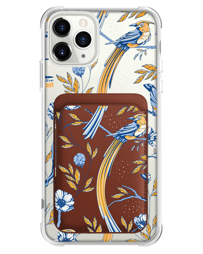 iPhone Magnetic Wallet Case - Lovebird 7.0