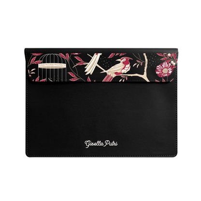 Vegan Leather Sleeve - Lovebird 8.0