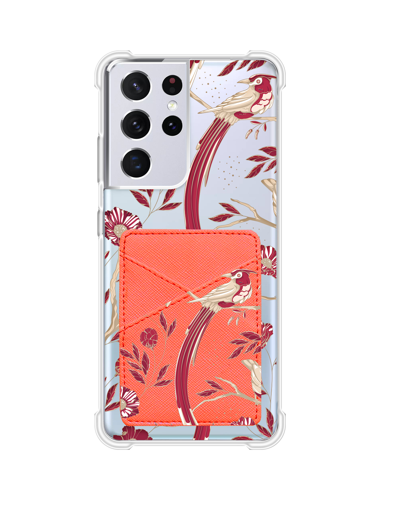 Android Phone Wallet Case - Lovebird 8.0