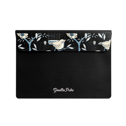 Vegan Leather Sleeve - Lovebird 9.0