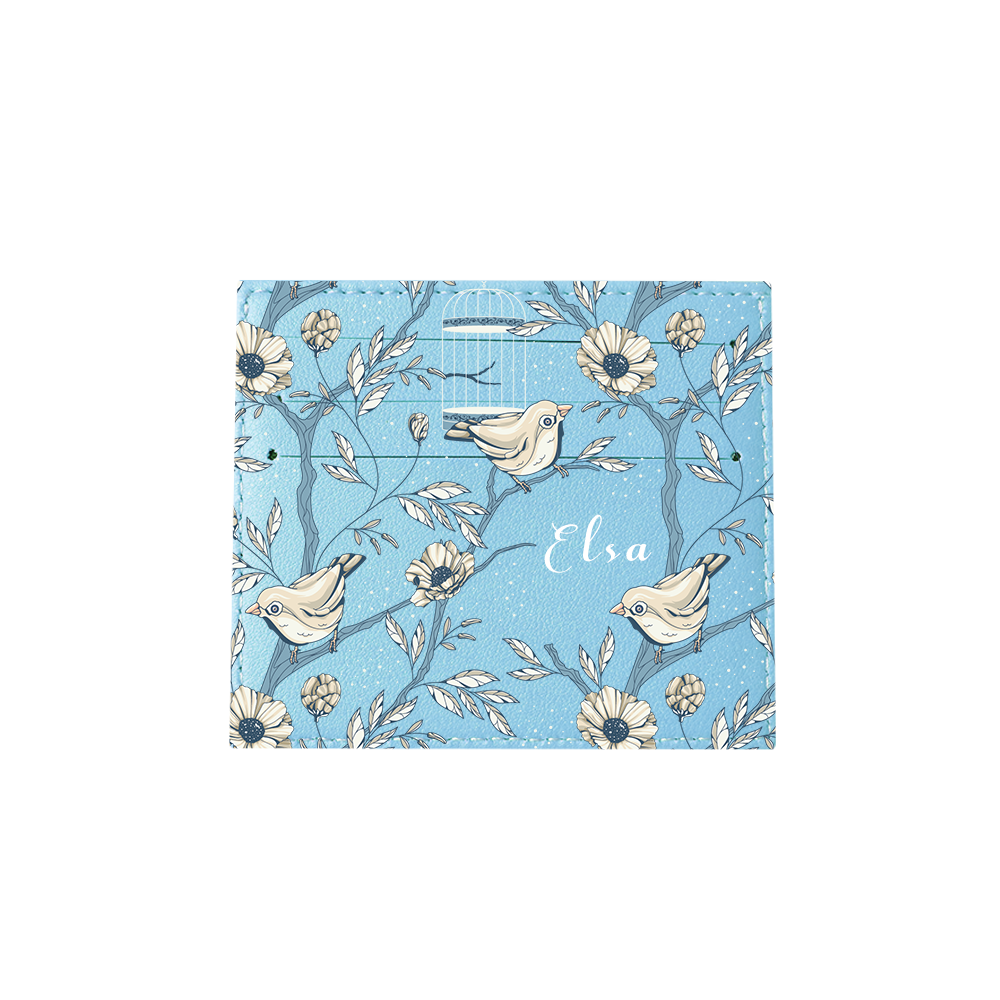 6 Slots Card Holder - Lovebird 9.0