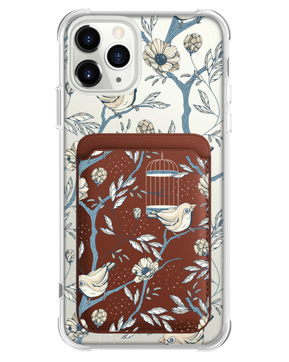 iPhone Magnetic Wallet Case - Lovebird 9.0
