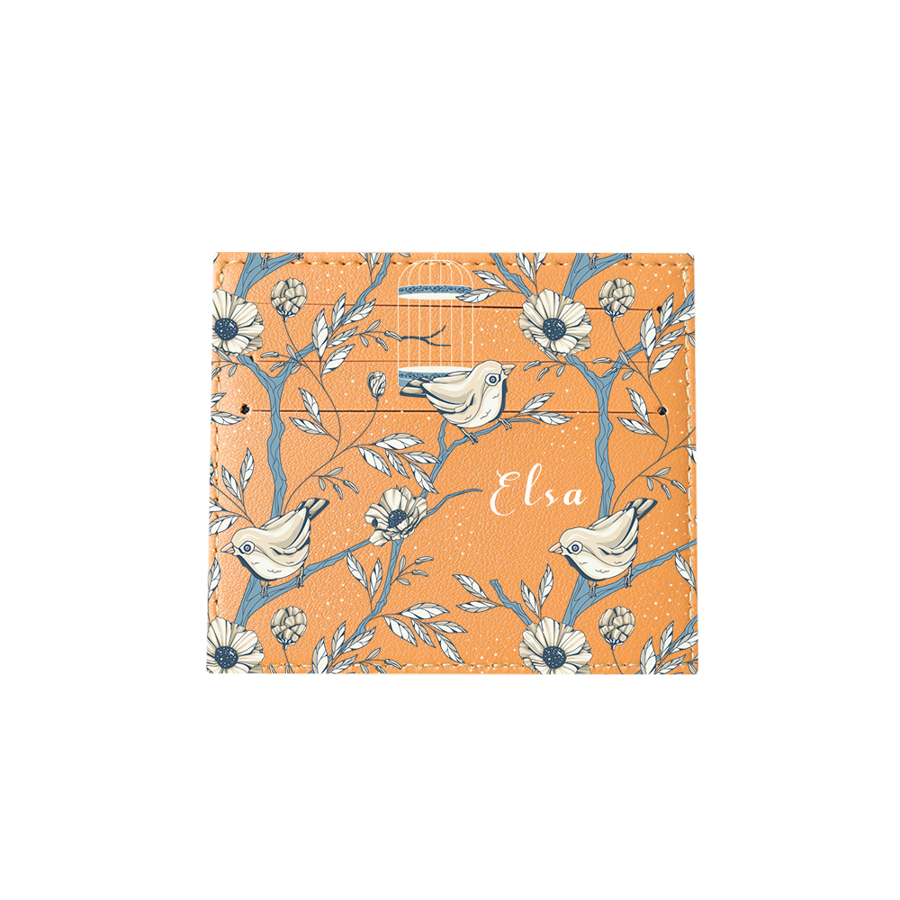 6 Slots Card Holder - Lovebird 9.0