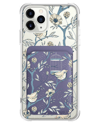 iPhone Magnetic Wallet Case - Lovebird 9.0