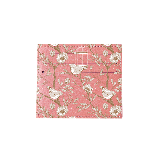 6 Slots Card Holder - Lovebird Monochrome 3.0