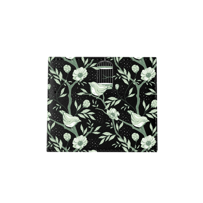 6 Slots Card Holder - Lovebird Monochrome 4.0