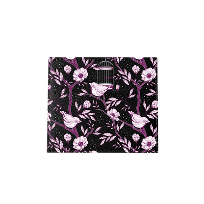 6 Slots Card Holder - Lovebird Monochrome 5.0
