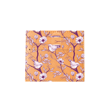 6 Slots Card Holder - Lovebird Monochrome 5.0