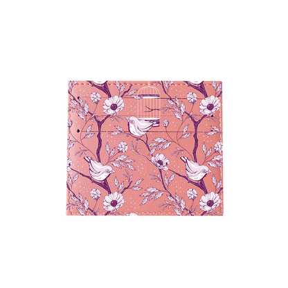 6 Slots Card Holder - Lovebird Monochrome 5.0