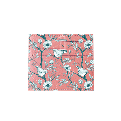 6 Slots Card Holder - Lovebird Monochrome 6.0