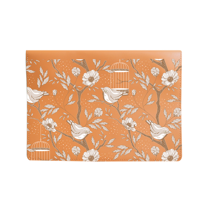 Vegan Leather Sleeve - Lovebird Monochrome 3.0
