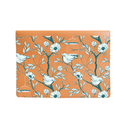 Vegan Leather Sleeve - Lovebird Monochrome 6.0