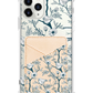 iPhone Phone Wallet Case - Lovebird Monochrome