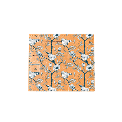 6 Slots Card Holder - Lovebird Monochrome