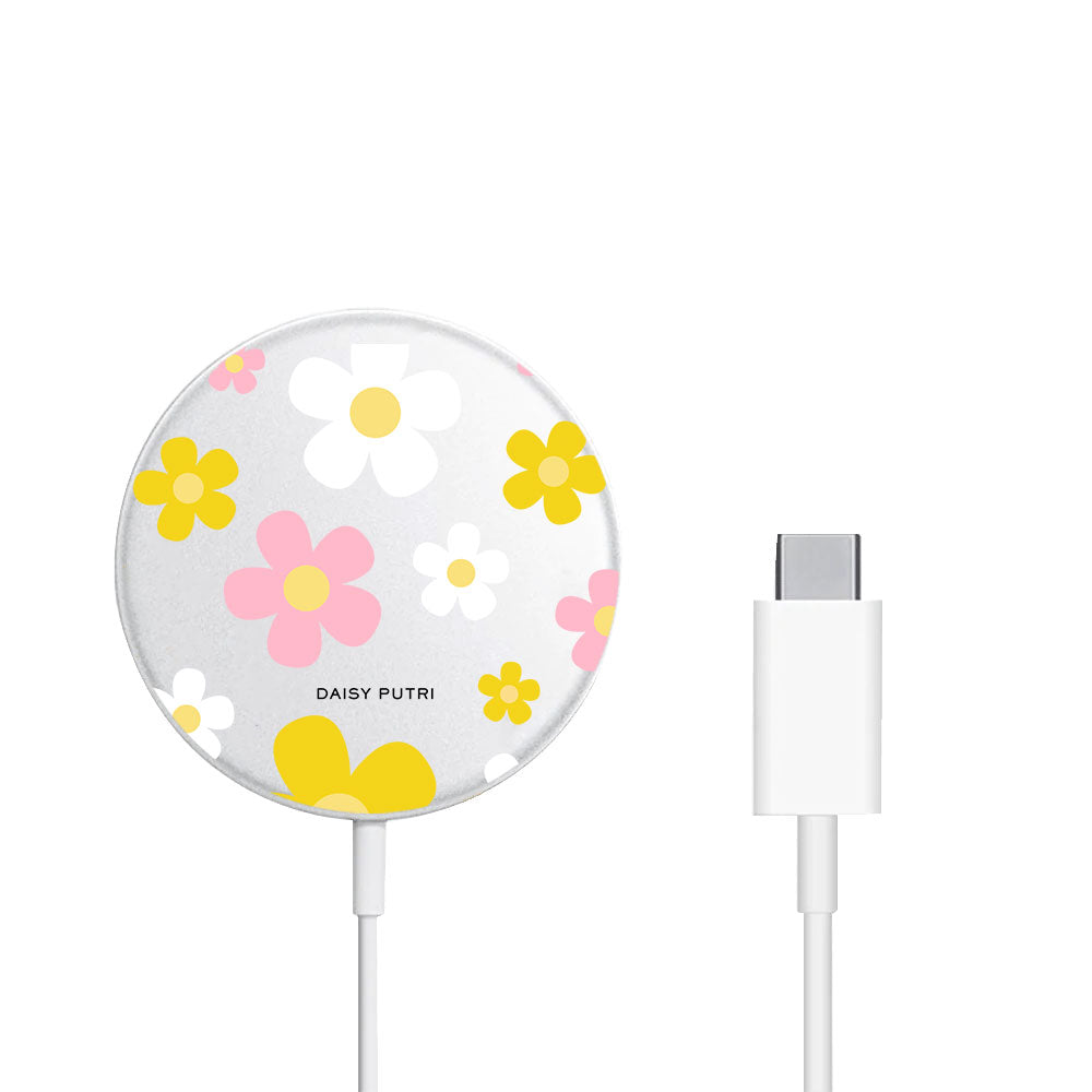 Magnetic Wireless Charger - Daisy Fresh