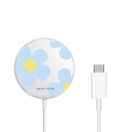 Magnetic Wireless Charger - Daisy Garland