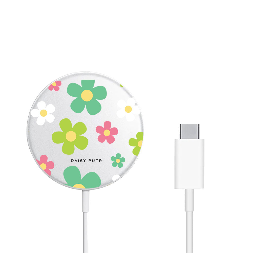 Magnetic Wireless Charger - Daisy Wild