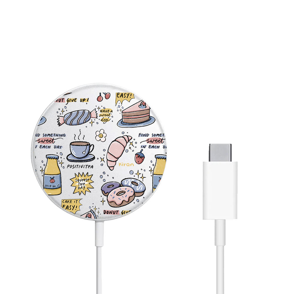 Magnetic Wireless Charger - Sweets