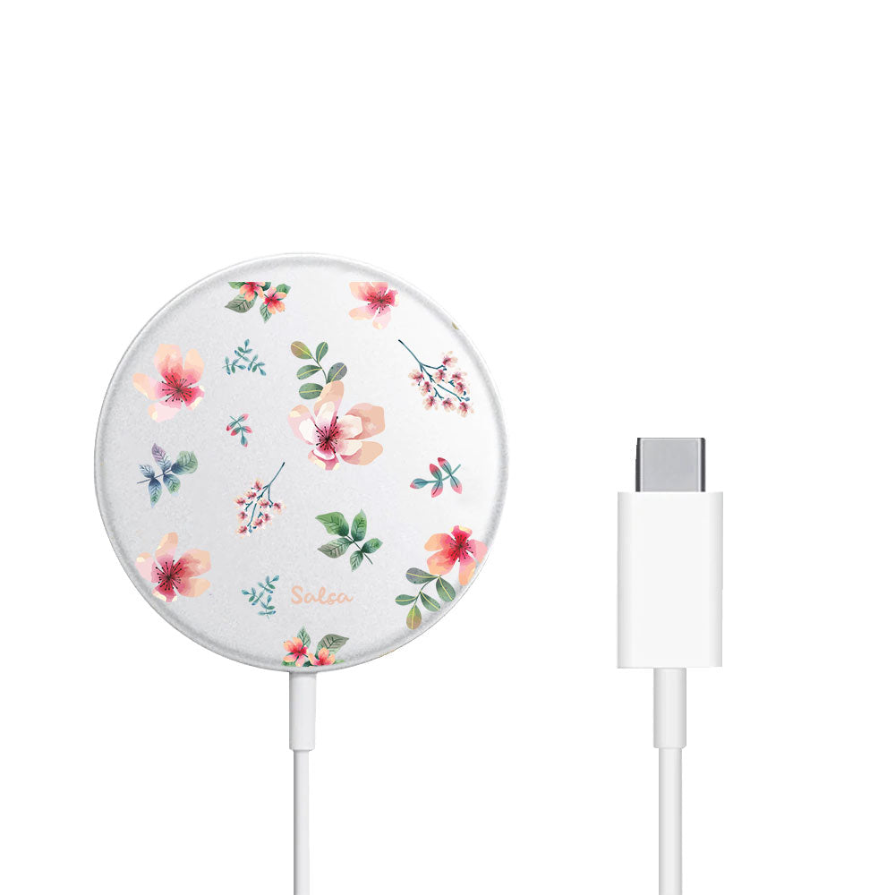 Magnetic Wireless Charger - Botanical Garden 5.0