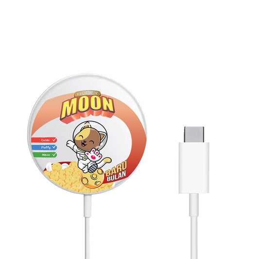 Magnetic Wireless Charger - Honey Moon