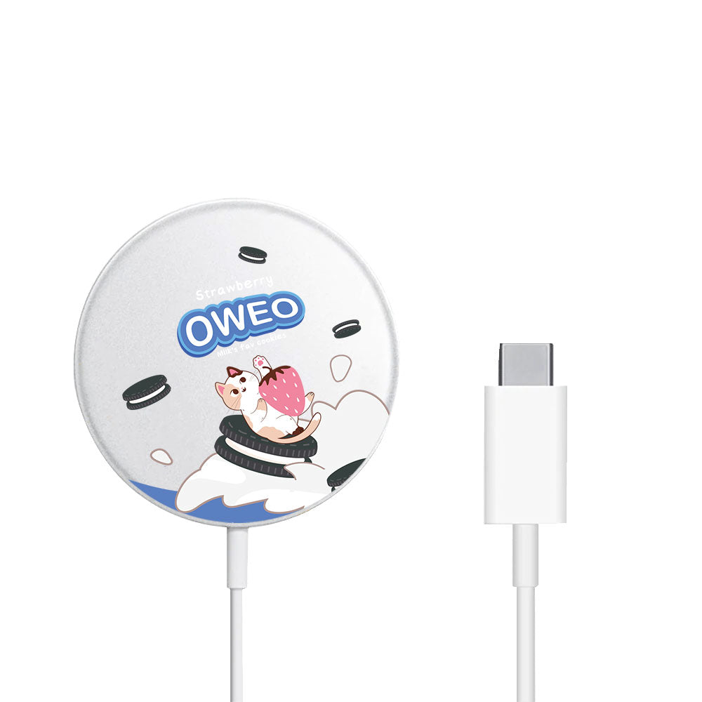 Magnetic Wireless Charger - Oweo Cat