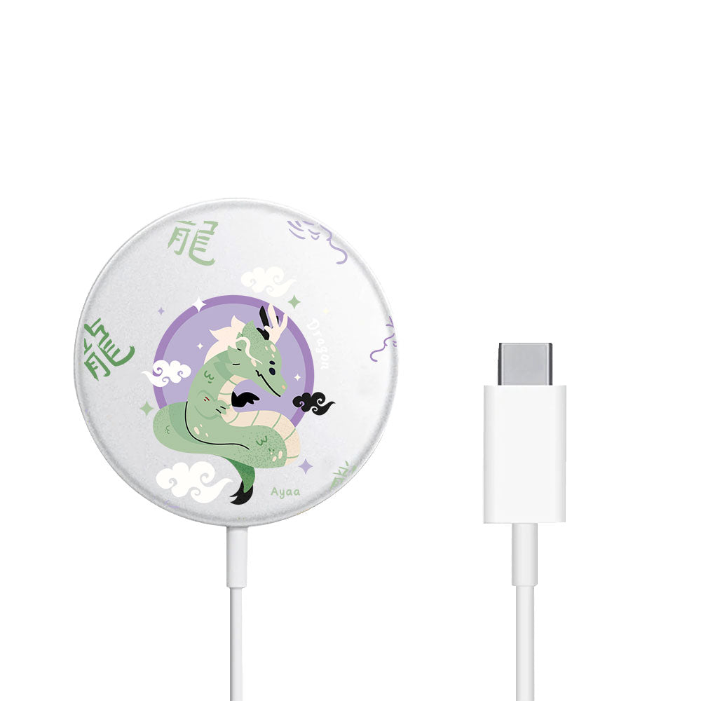 Magnetic Wireless Charger - Dragon (Chinese Zodiac / Shio)