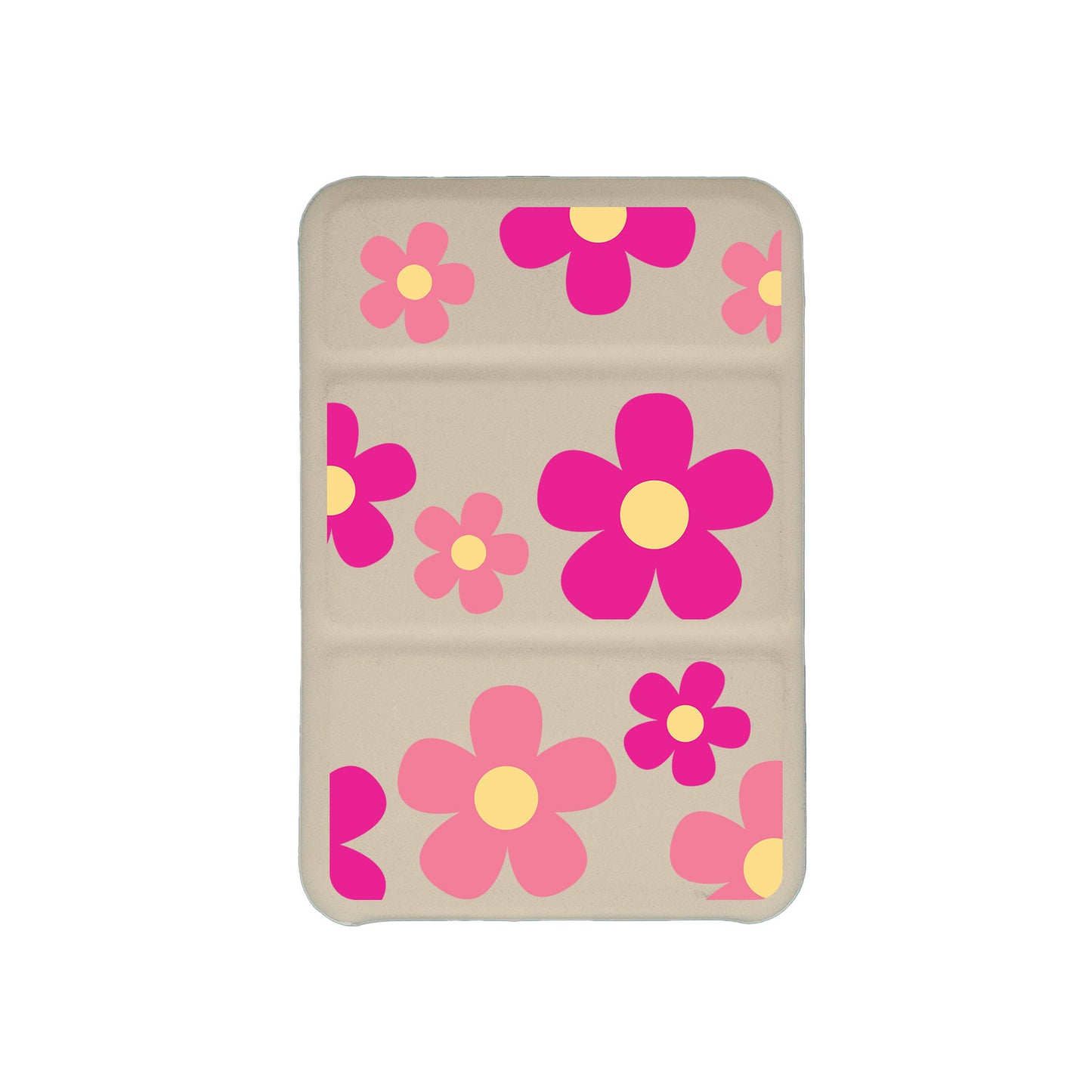 Android Magnetic Trifold Wallet Case - Daisy Delight