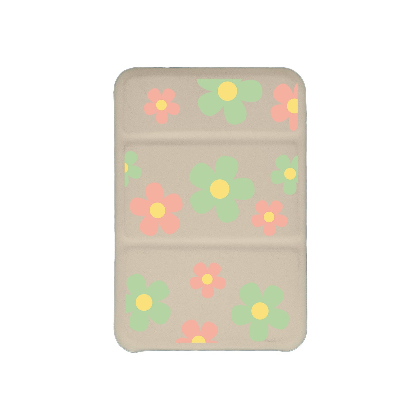 iPhone Magnetic Trifold Wallet Case - Daisy Spring