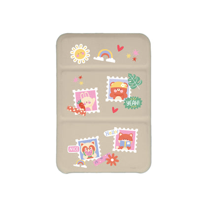 Android Magnetic Trifold Wallet Case - Animal Squad