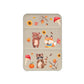 Android Magnetic Trifold Wallet Case - Autumn Animals