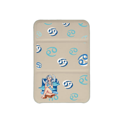 Android Magnetic Trifold Wallet Case - Cancer