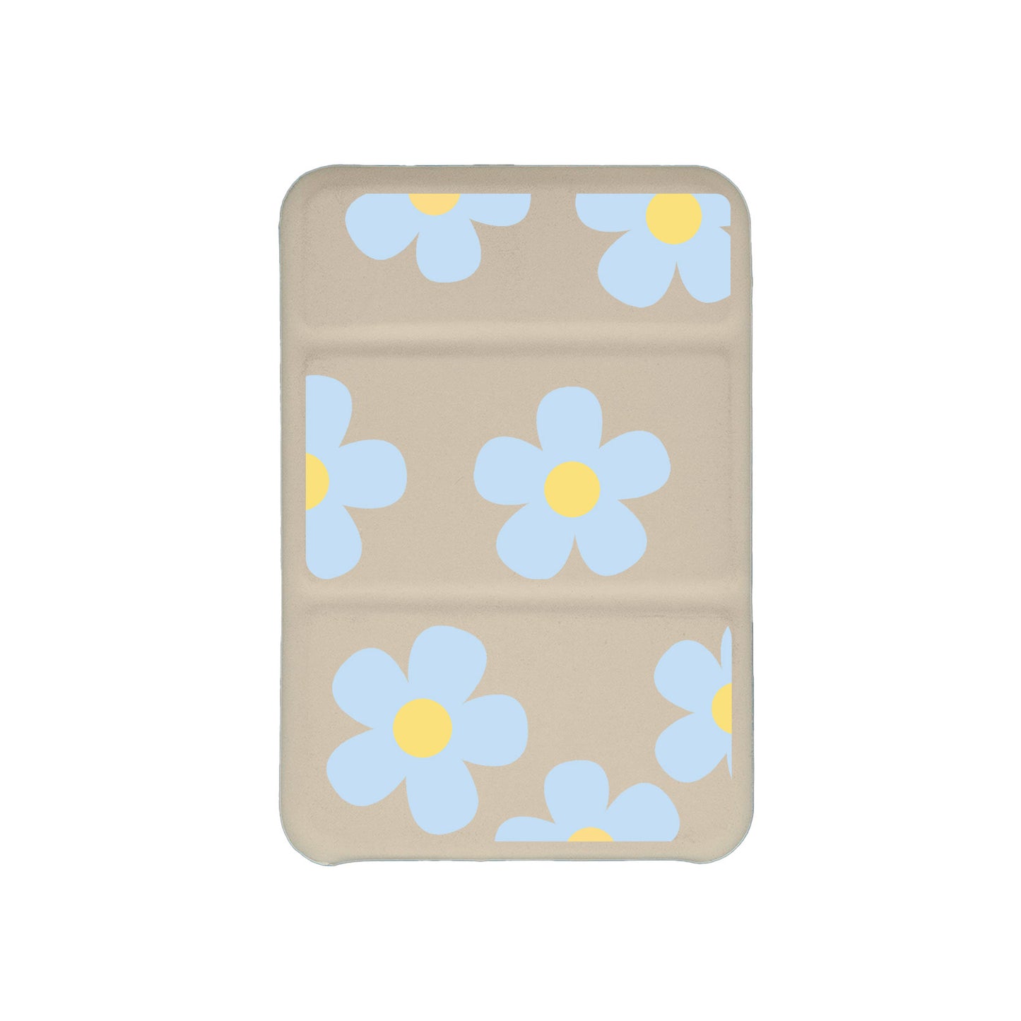 iPhone Magnetic Trifold Wallet Case - Daisy Garland