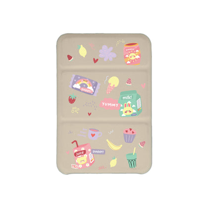 iPhone Magnetic Trifold Wallet Case - Sweet Yummy
