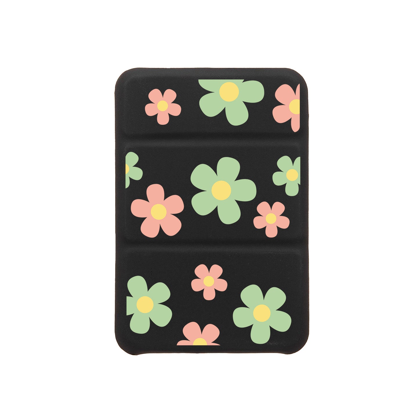 Android Magnetic Trifold Wallet Case - Daisy Spring